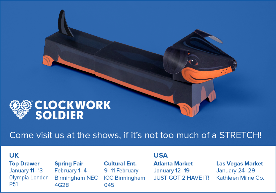 Come and see our new products at the upcoming trade shows! – Clockwork ...
