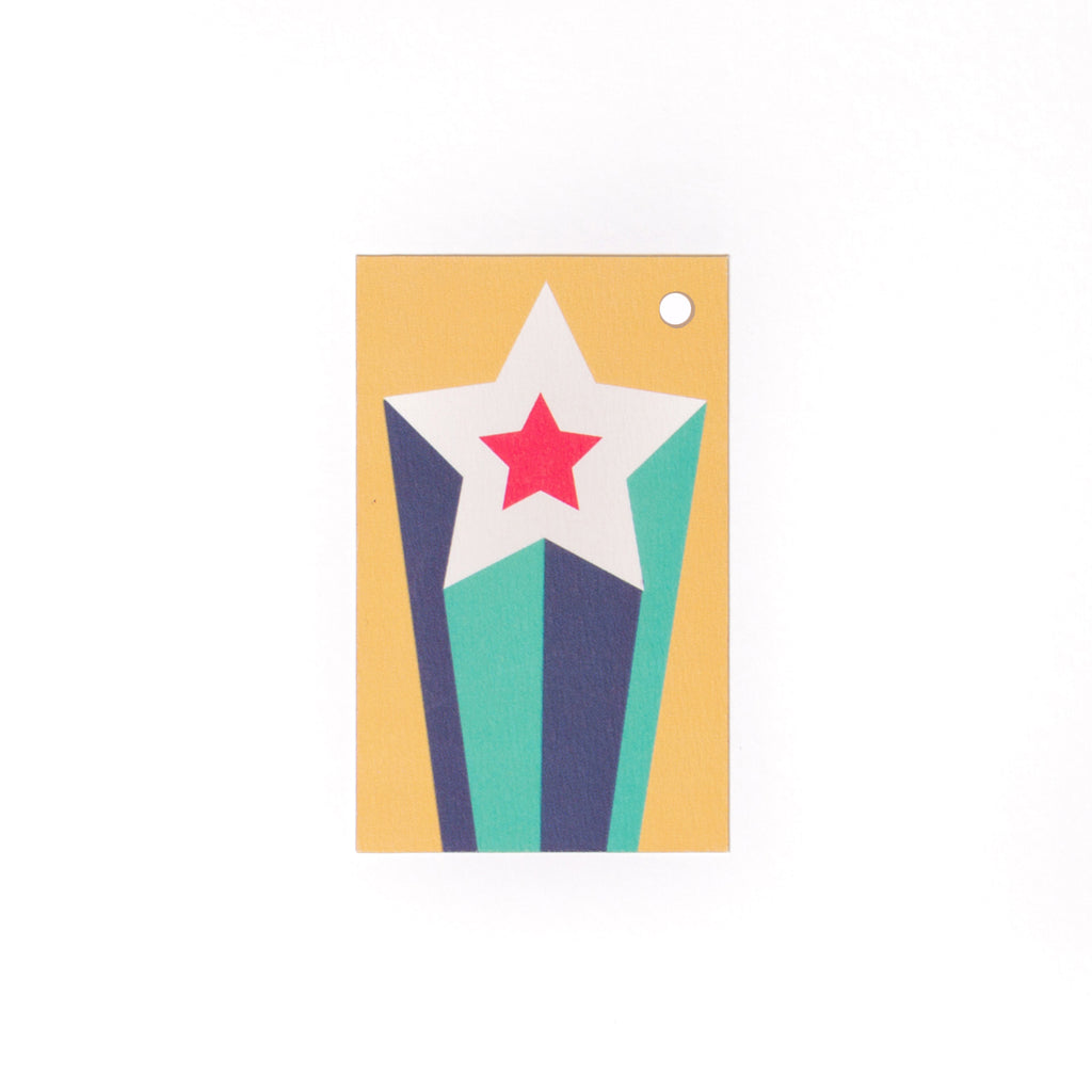 Scandi Disco Gift Tag - Clockwork Soldier