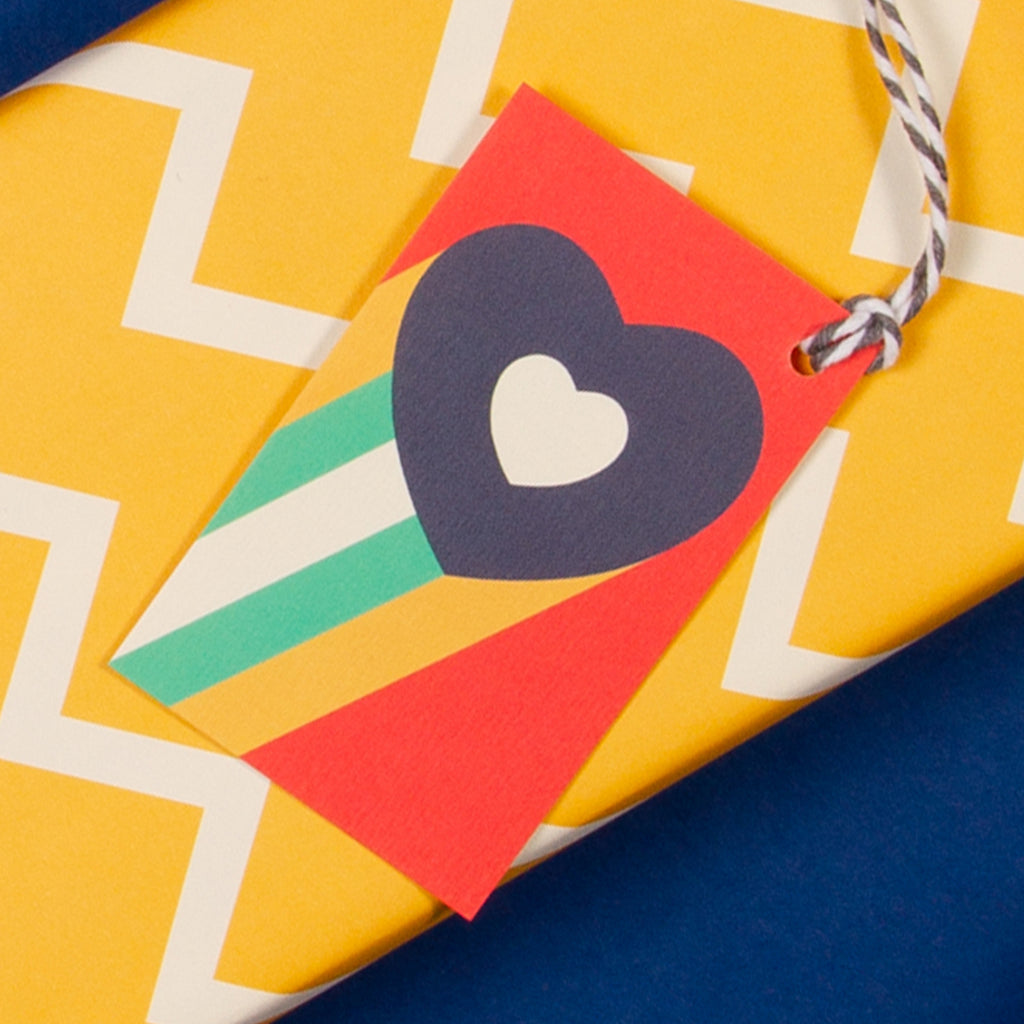 Scandi Disco Gift Tag - Clockwork Soldier